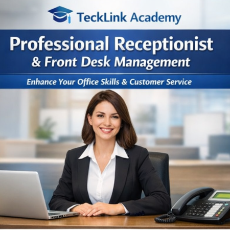 professional receptionist & front desk management